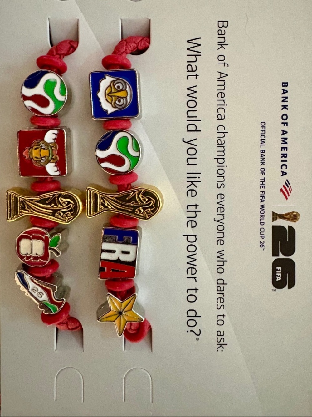 FIFA World Cup 2026 Bracelet Combos With France, World Cup, Soccer & NYC Charms